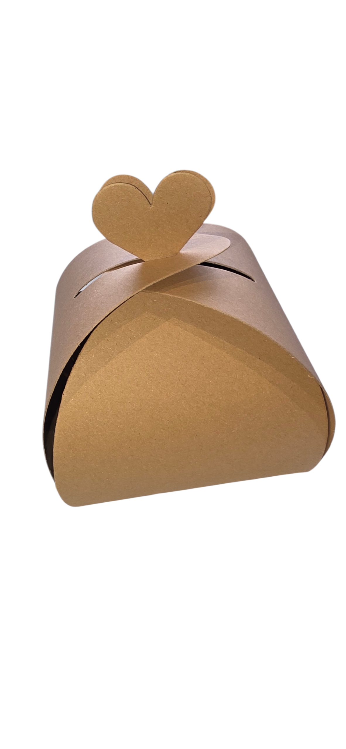Kraft box with heart